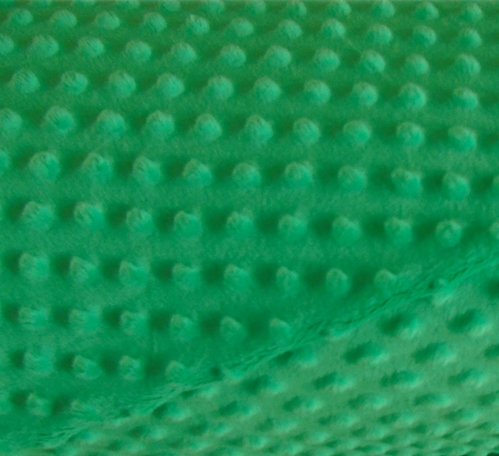 minky bąbelki kolor zielony