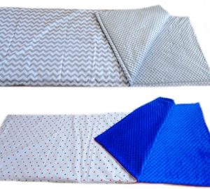 Śpiwory dla Dorosłych 220cm ocieplane 1cm Minky/Bawełna