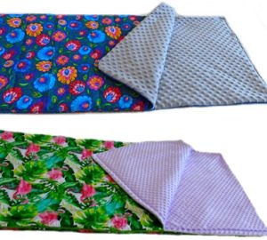 Śpiwory dla Dzieci 140cm ocieplenie 1cm Minky/Bawena